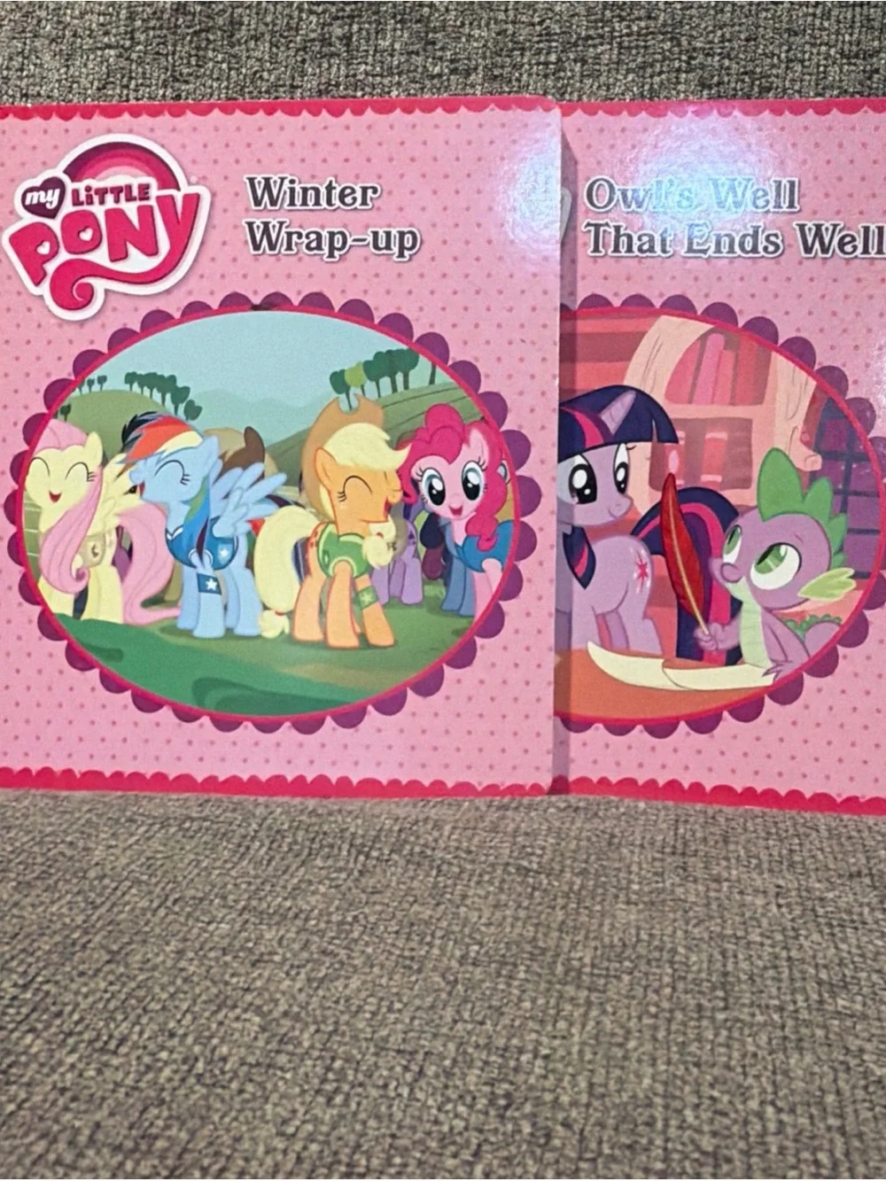 My Little Pony Set - 8 Board Books In Deluxe Slipcase Hardcover - Complete Set
